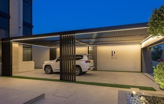 تصميم شرفات خارجية في أبوظبي والعين: مساحات وظيفية وأنيقة